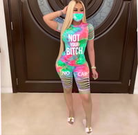 Image 1 of "Not Your Bitch" Two Piece Set
