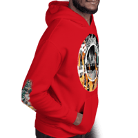 Image 1 of LFS ALL CITY SQUADRON LOGO ( BURNIN MONEY) RED