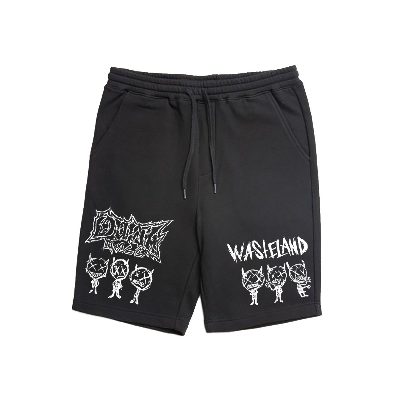 Wasteland Lil' Devils - Fleece shorts | ouijamaccshop