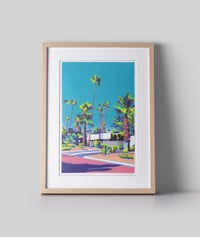 Image 3 of Palm Springs House #2 (giclee Print A4)