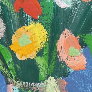 Image of Eva Holmberg - Jacobsson 1950's Swedish Oil Painting