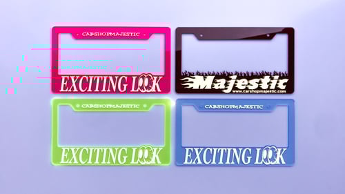 Image of Majestic Flame Plate Frames