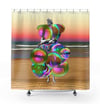 Plate No.124 Shower Curtain