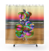 Plate No.124 Shower Curtain