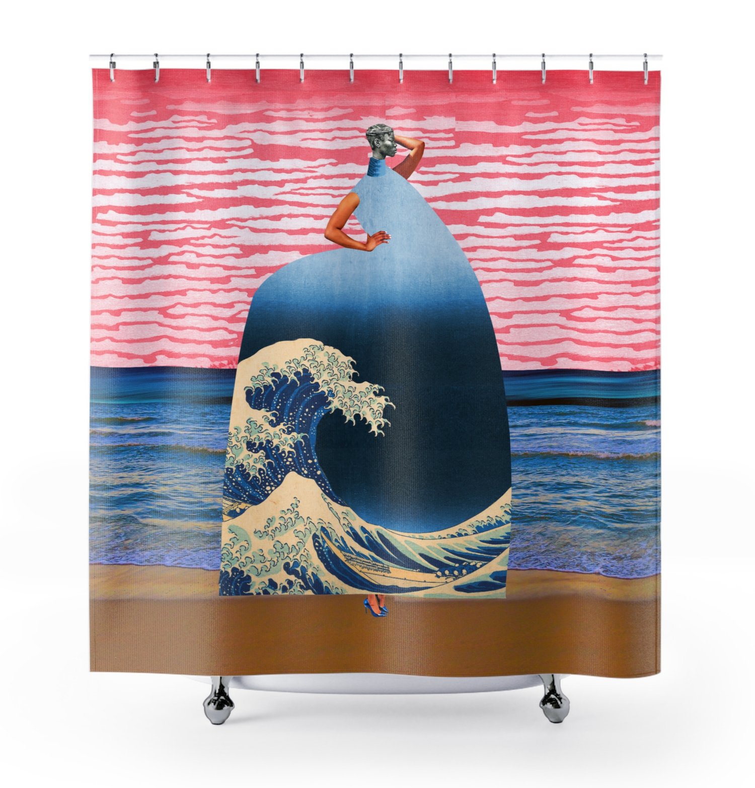 Plate No.209 Shower Curtain
