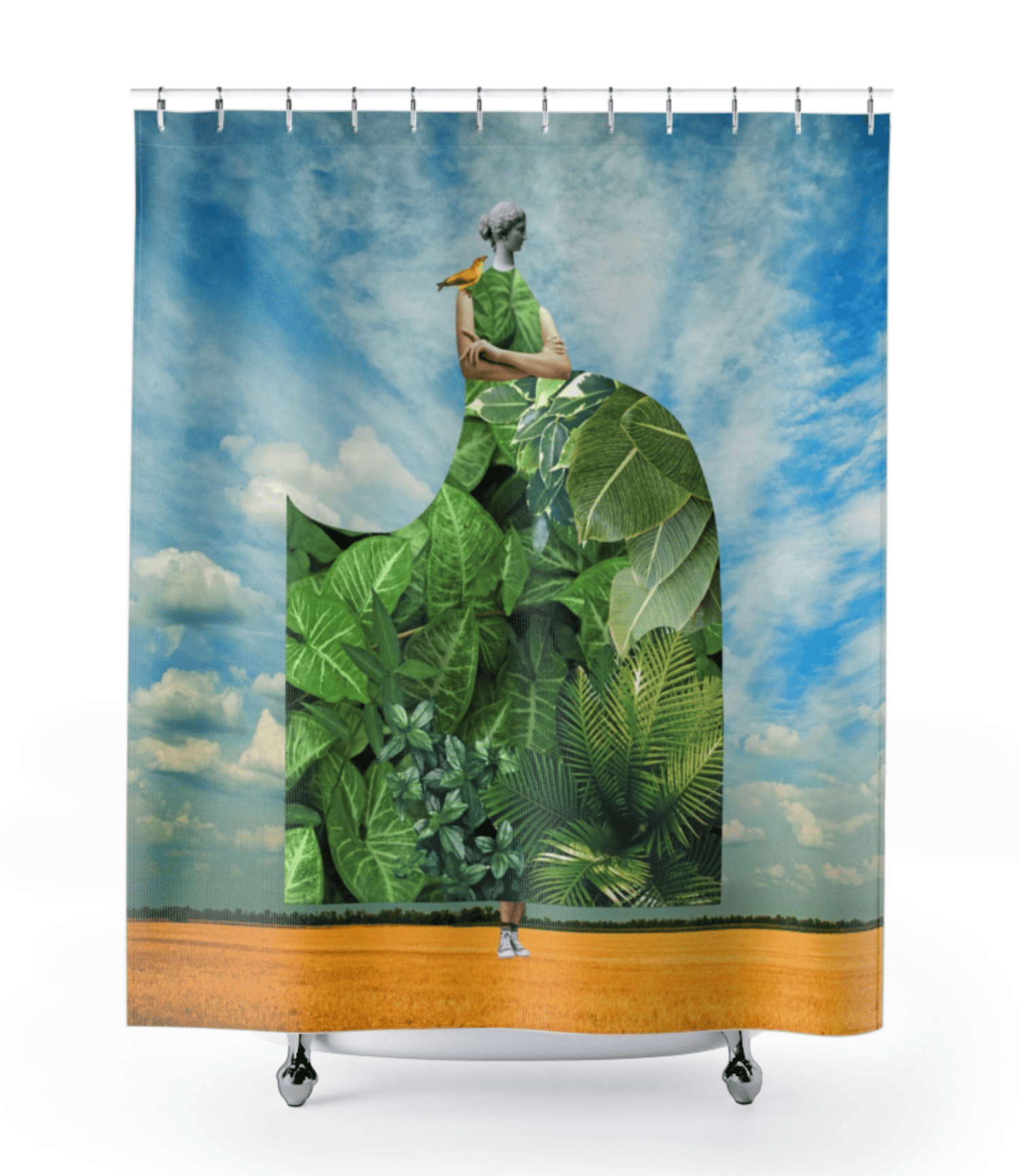 Plate No.388 Shower Curtain