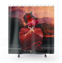 Plate No.240 Shower Curtain