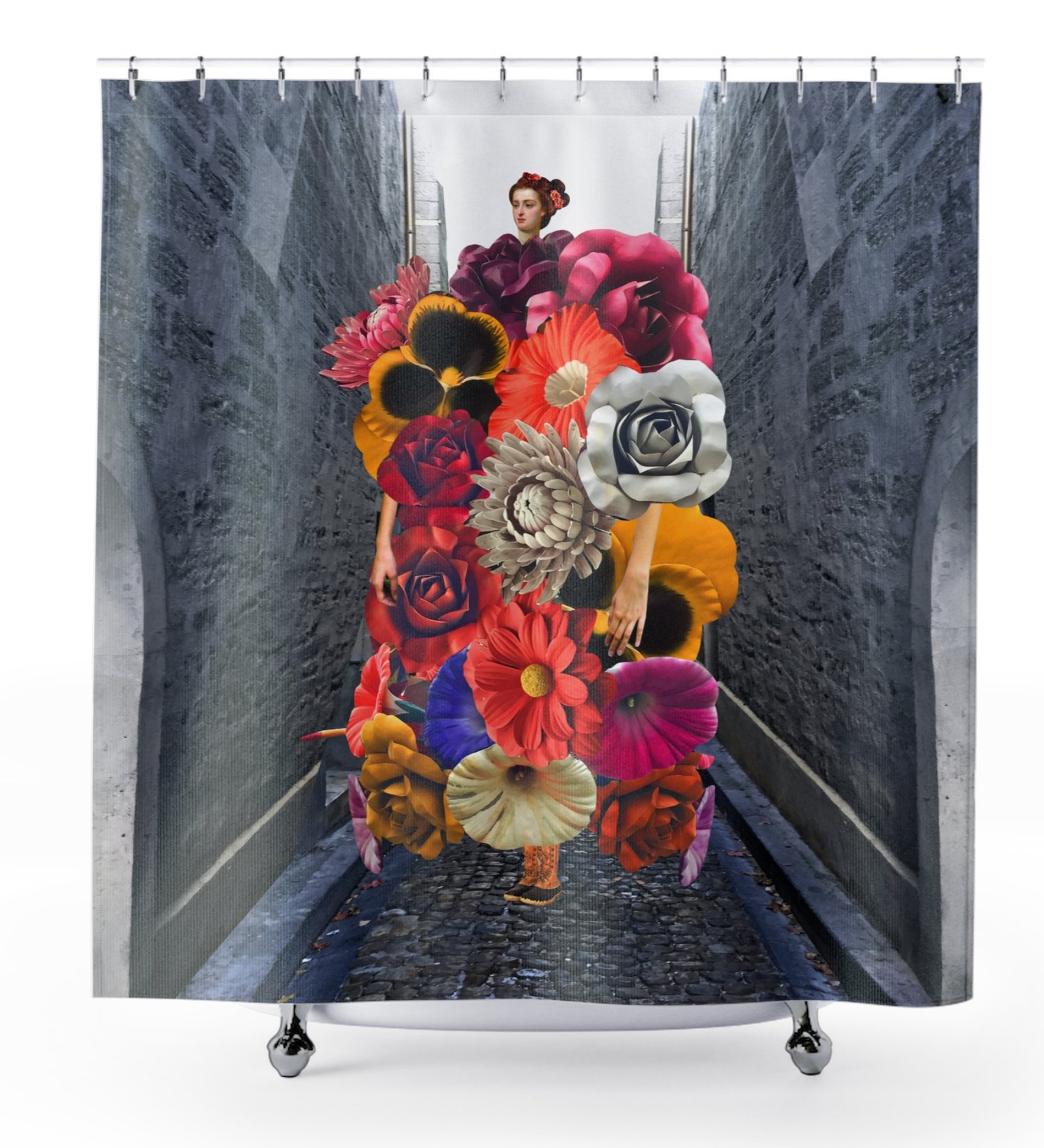 Plate No.281 Shower Curtain