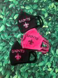 Image 2 of Saints Fleur De Lis Mask