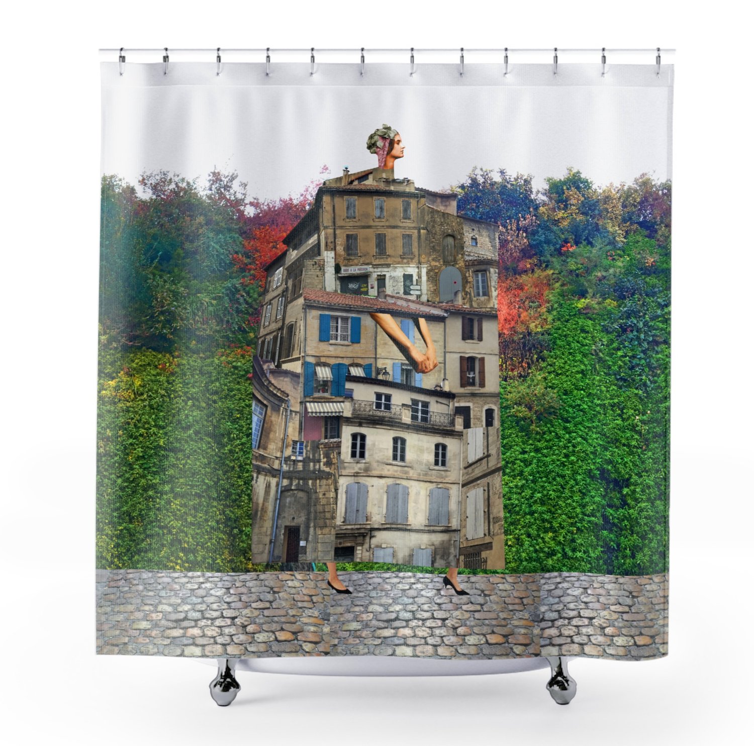Plate No.265 Shower Curtain