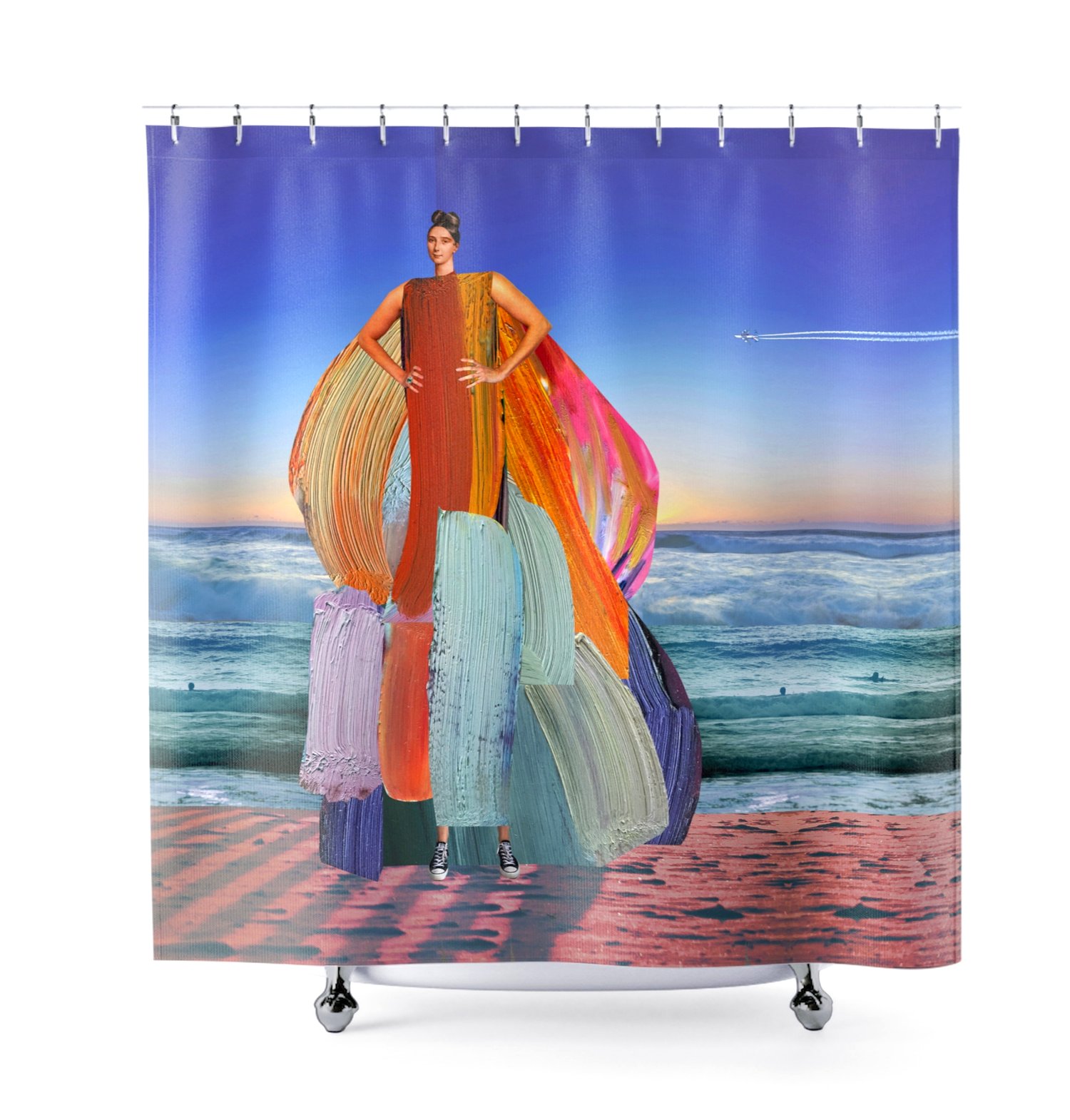 Plate No.56 Shower Curtain