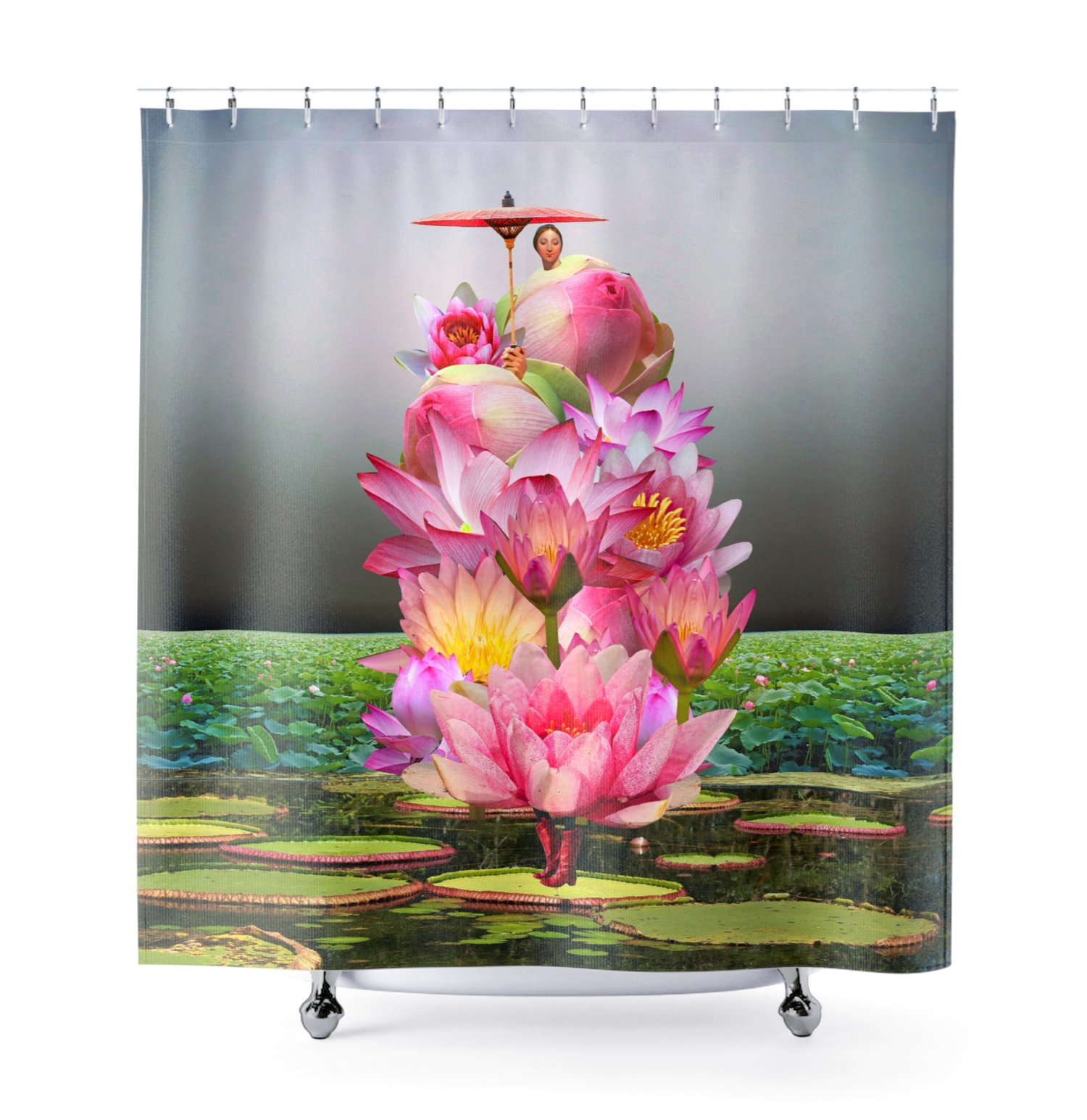 Plate No.239 Shower Curtain