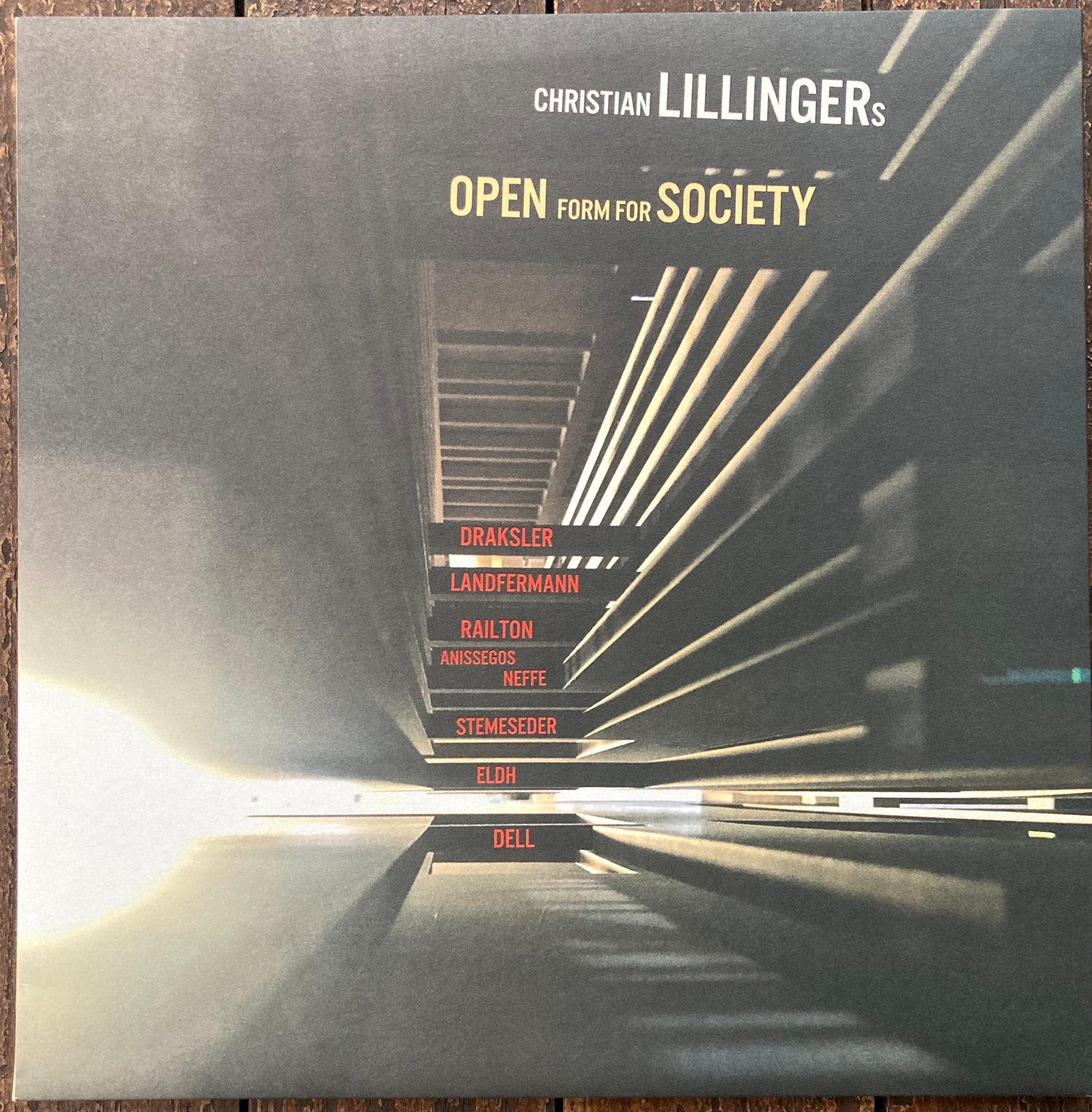 Image of Christian Lillinger's Open Form For Society ‎– Open Form For Society - Plaist 004