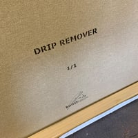 Image 5 of "Drip Remover" Original 1/1 (Silver) on 70x70cm Deep Edge Canvas
