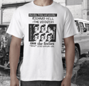CBGB show flyer t shirt  Feelies Richard Hell and voidoids 