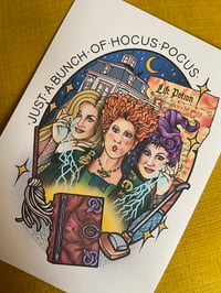 Image 3 of Hocus Pocus a4 print 