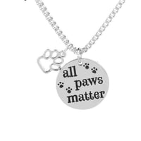 All Paws Matter Pendant Necklace