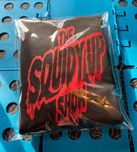 The Squidy-Up Show pull over hoodie(red vinyl)