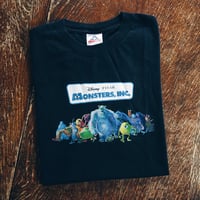 Image 1 of Original 2001 Monsters, Inc. Hollywood Video Movie Promo Tee.