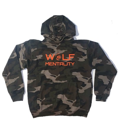 Image of KALVIARI WOLF MENTALITY KAMO PULLOVER HOODIE