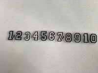 Image 1 of Croc Charms Numbers