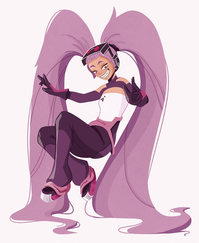 Image of Print "Tecnia, She-Ra"