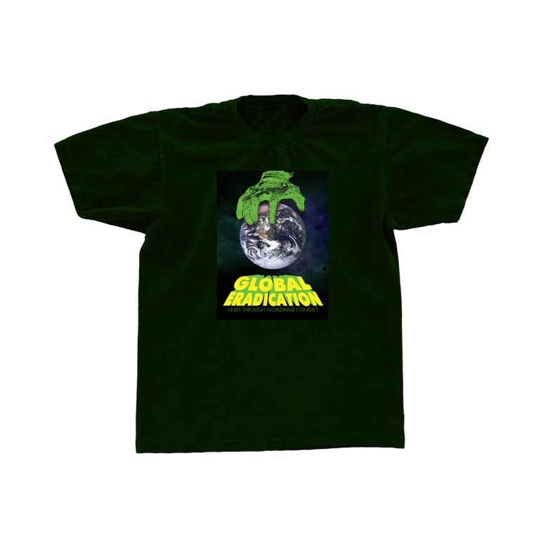 Image of Global Eradication Tee (Hunter Green)