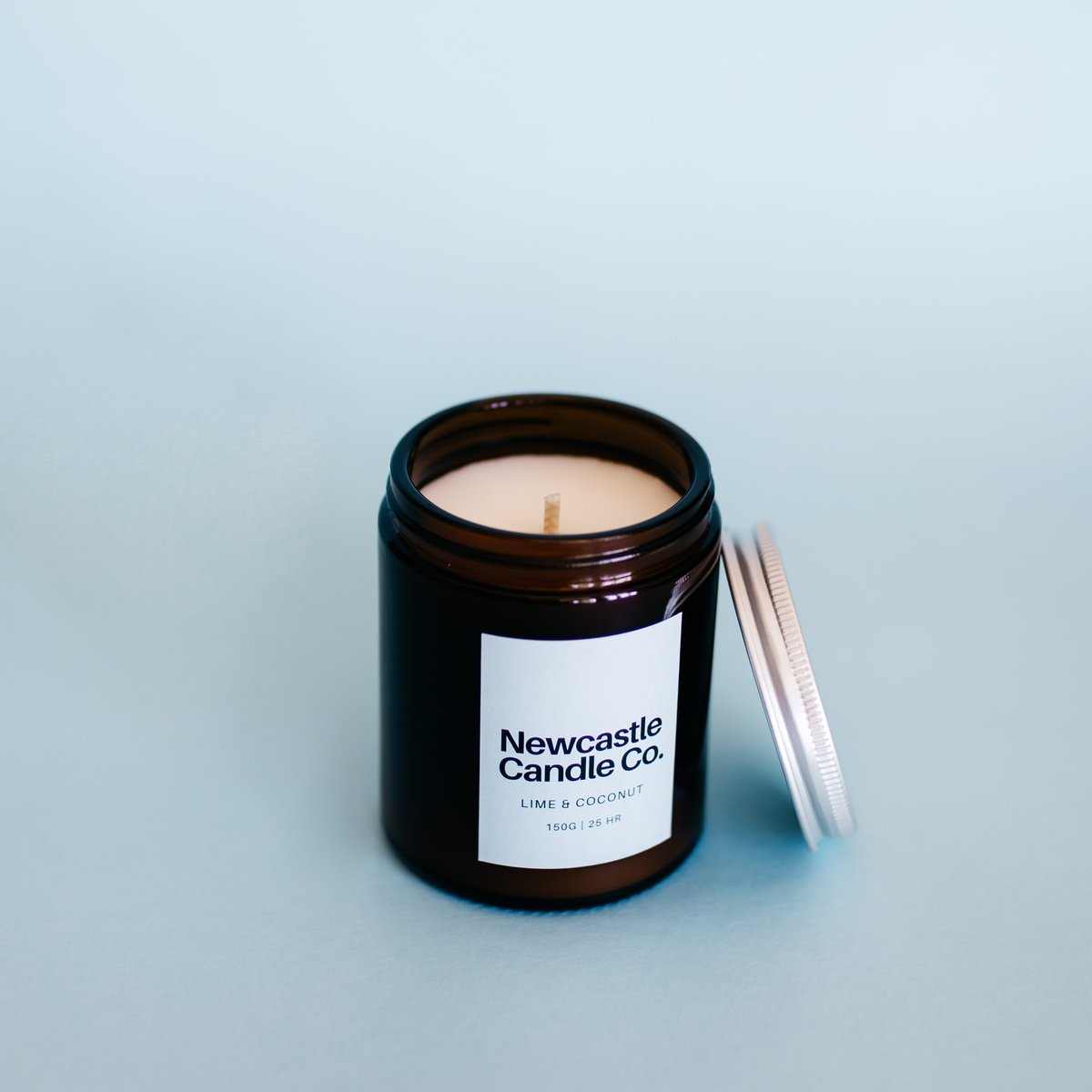 Lime & Coconut Candle Newcastle Candle Co.