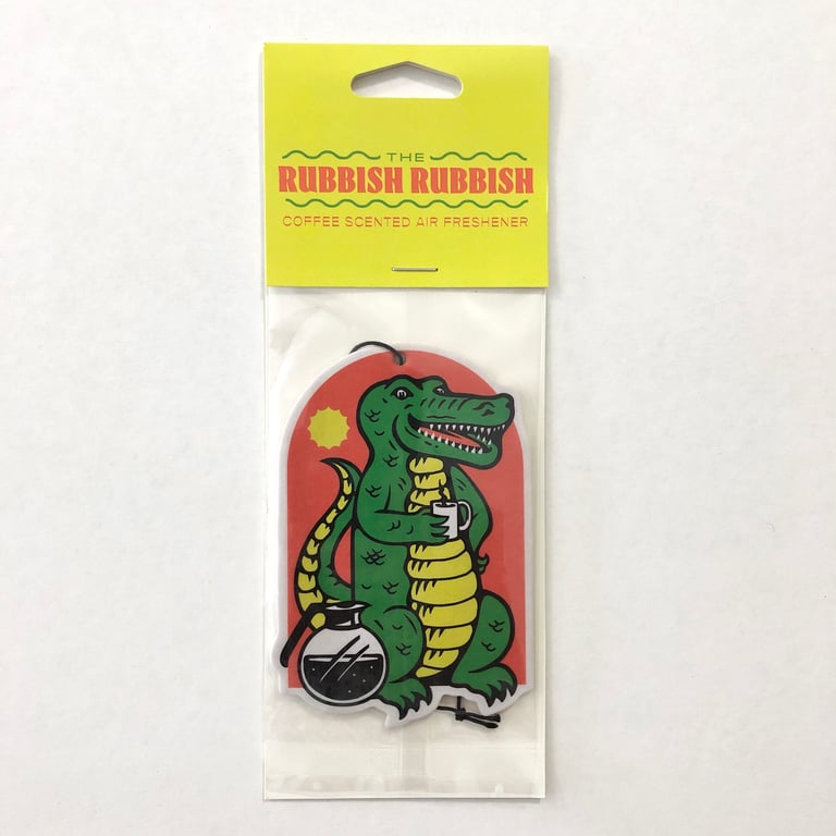Coffee Alligator Air Freshener
