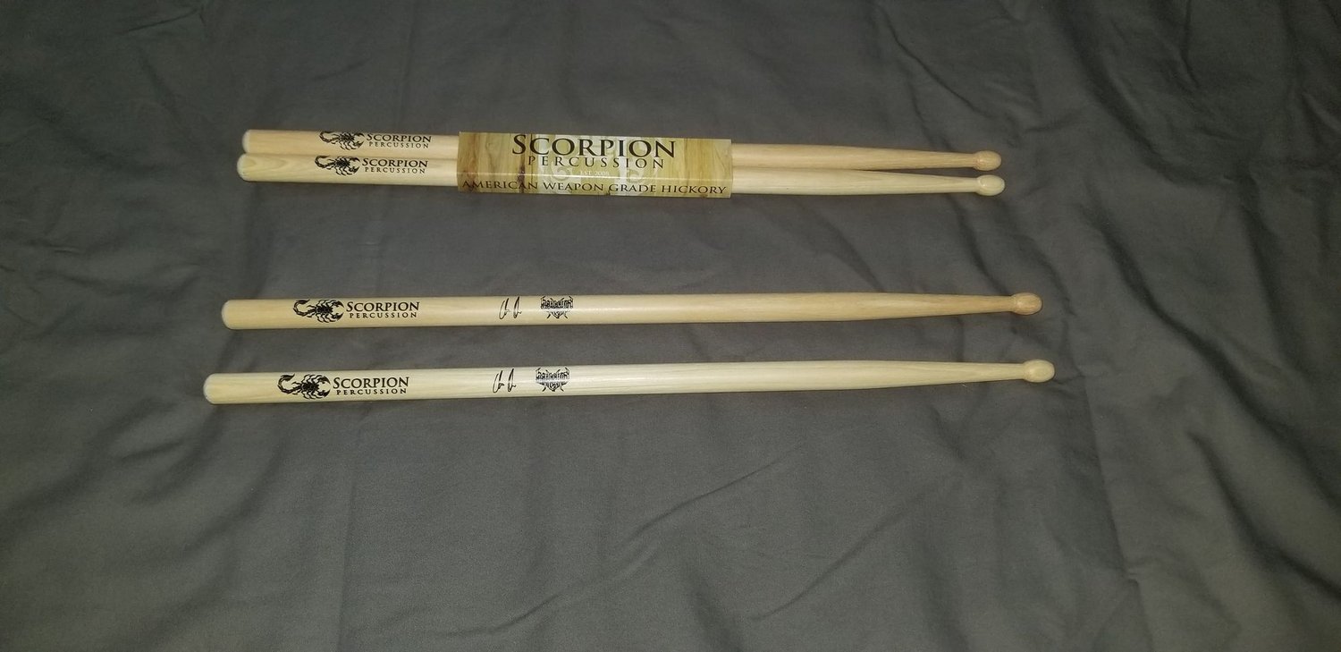 Scorpion Percussion Chris Oelke Signature 3AV Drumsticks
