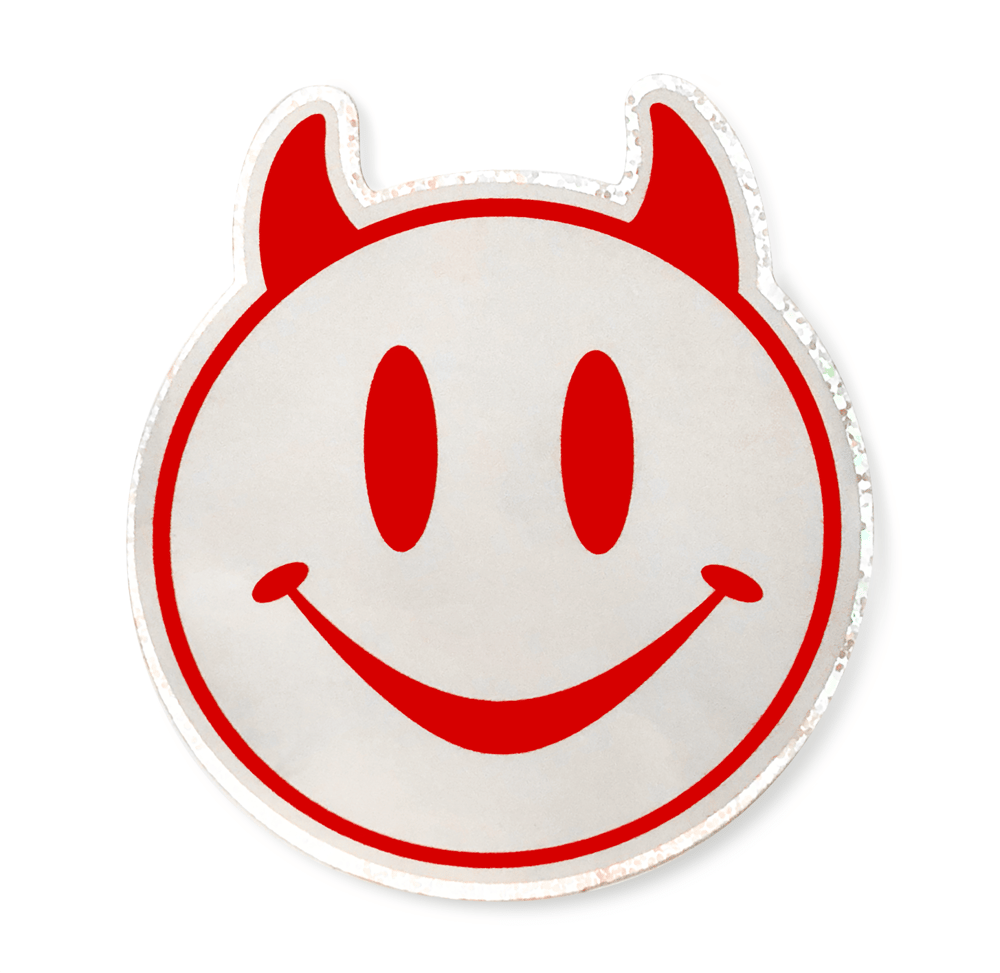 Image of Smiling Devil Sticker