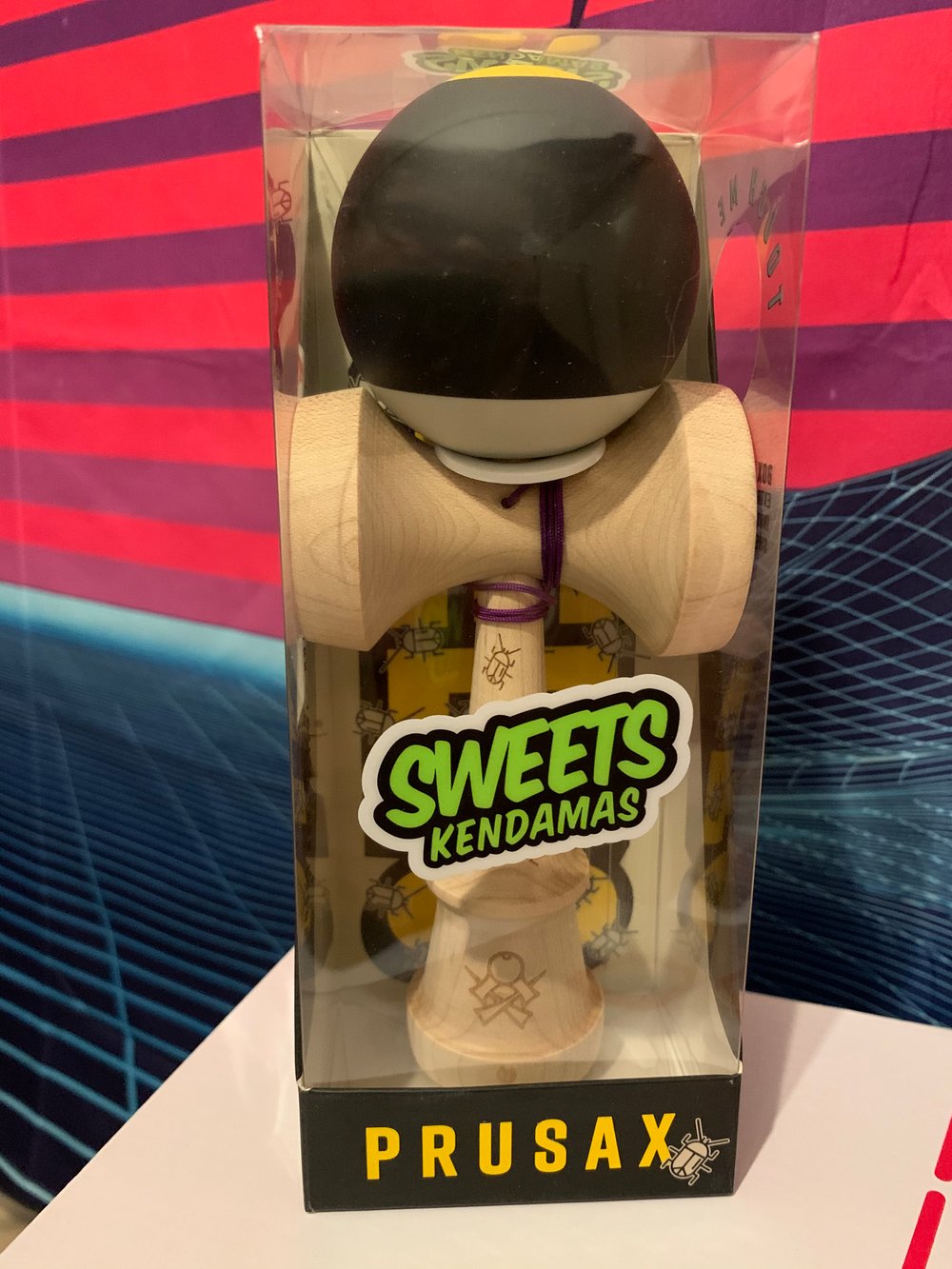 Image of Sweets Kendamas - PRUSAX ROACH Signature Series - Cushion Clear - Boost