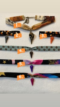 Image 1 of “Bird Skull” Choker Series