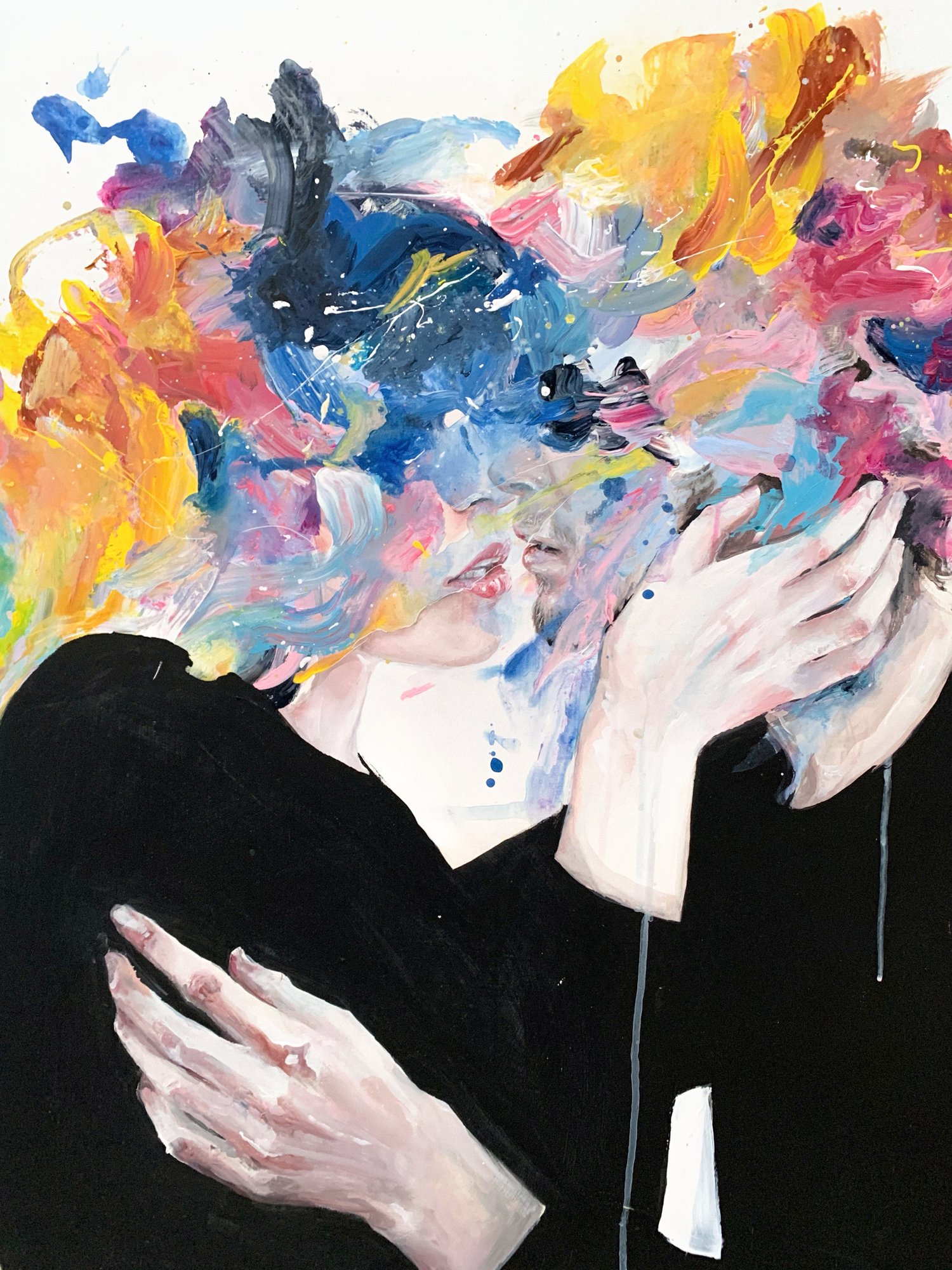 Agnes-Cecile intimacy on display