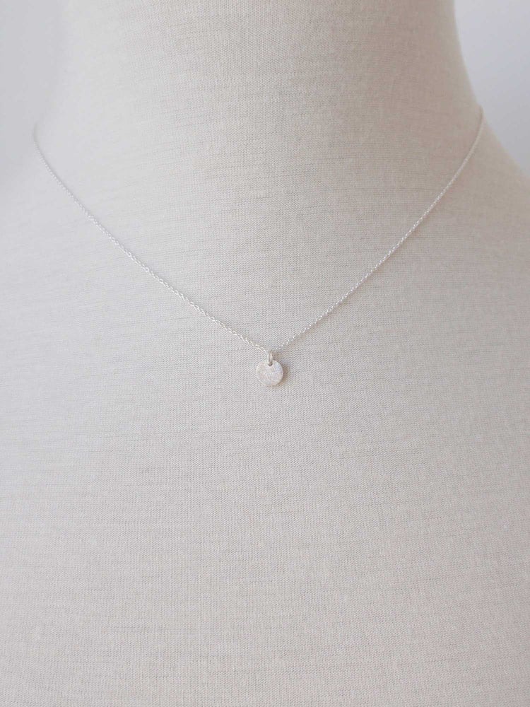 Image of Tiny Circle Necklace