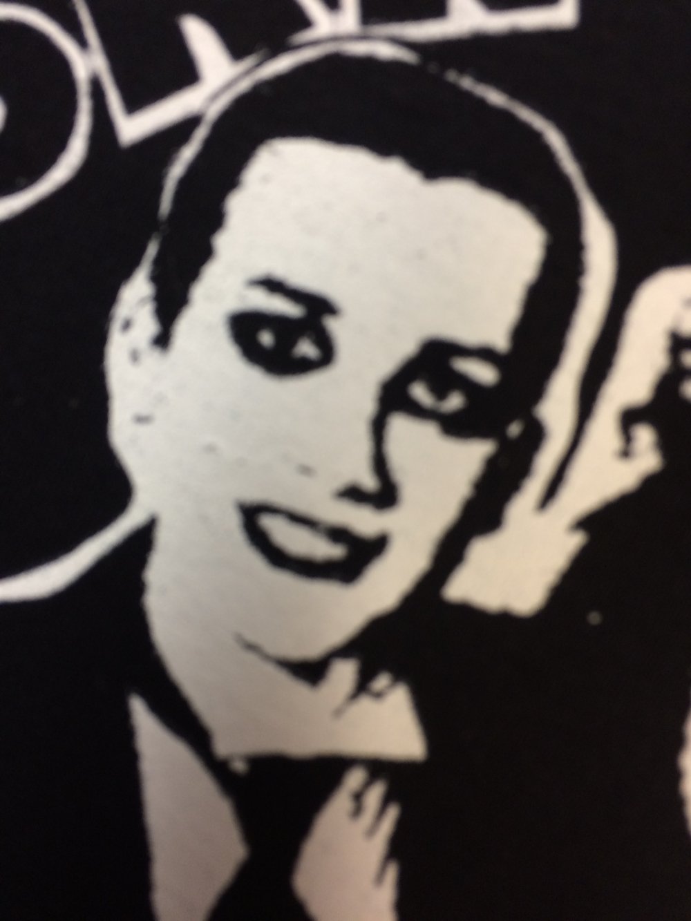 The Damned - T Rex shirt : Dave Vanian & Marc Bolan t shirt hand screen printed to order