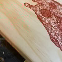 Image 3 of Double Giraffe on Solid Pine Block