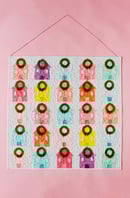 Image 2 of the CHRISTMAS VILLAGE ADVENT quilt pattern