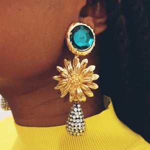 Image of Green Mimi Earrings