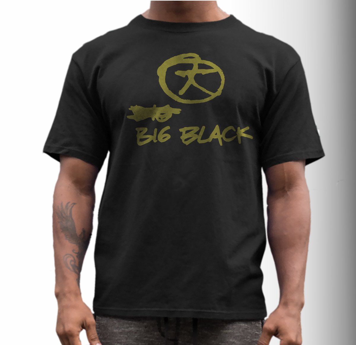 Big black band shirt shop