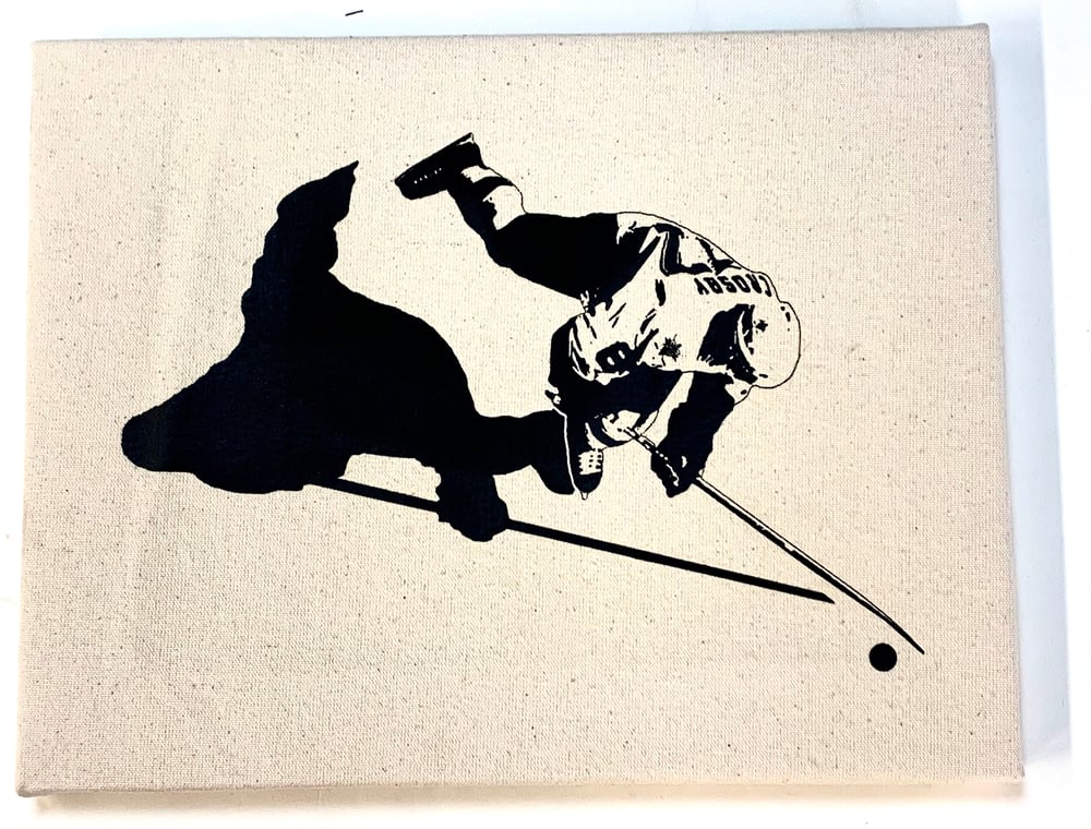 Image of “Overhead Sid” 1-off Limited Edition mounted canvas print