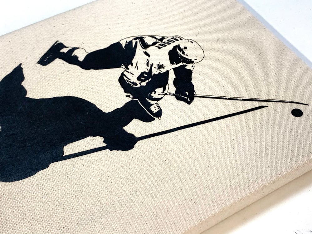 Image of “Overhead Sid” 1-off Limited Edition mounted canvas print