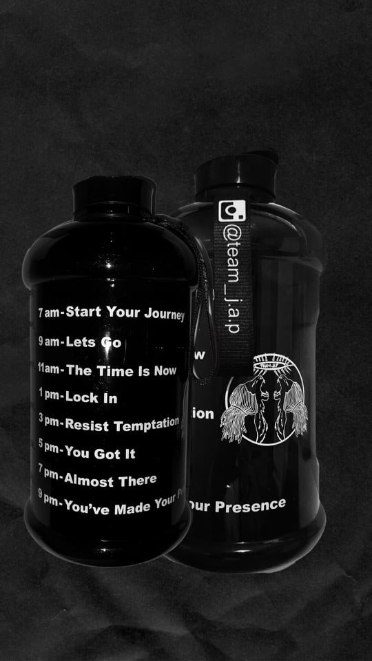 Image of Team J.A.P™️ Motivational Hydration Gallon (New)