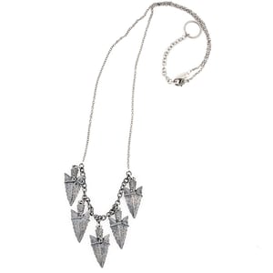 Image of Spearhead Cluster Necklace
