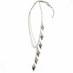 Image of Asymmetrical Spearhead Necklace