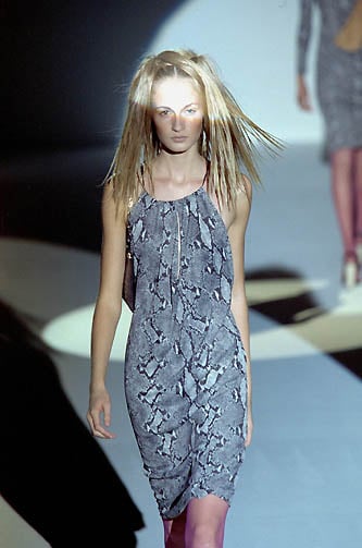 Image of Gucci by Tom Ford Python Dress