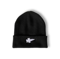 'Plane' Beanie - Black