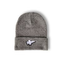 'Plane' Beanie - Heather Grey