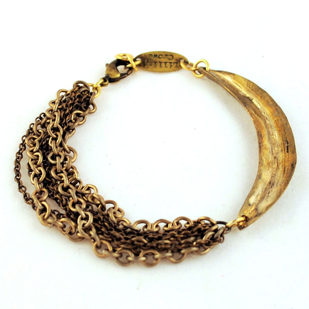 Image of Arc and Chain Bracelet