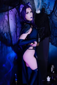 Image 2 of Halloween Neko Raven Set